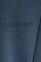 Бавовняні спортивні штани AllSaints UNDRGRND блакитний M031TB