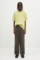 adidas Originals spodnie bawełniane P Ess C Pt JD3339 zielony