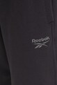Reebok Classic pantaloni de trening din bumbac negru 100214075
