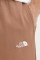Спортен панталон The North Face Essential Relaxed кафяв NF0A8C1F6IH1