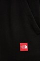 Bavlněné tepláky The North Face Axys černá NF0A8C1UJK31