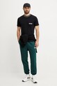 The North Face pantaloni de trening Simple Dome NF0A8C1W6GI1 verde SS25