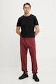 The North Face spodnie dresowe TNF X NSE NF0A8C3W0VO1 bordowy SS25