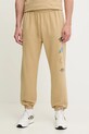 The North Face pantaloni de trening din bumbac Mountain Cleanup print verde NF0A8C2WLK51