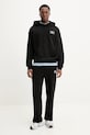 Hugo Blue pantaloni tuta di cotone 50545938 nero SS25