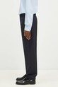 Paul Smith spodnie z domieszką wełny M1R.408Z.P02571 granatowy SS25