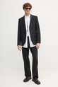 Штани з домішкою вовни ZADIG&VOLTAIRE WMPA00198.19W.001 чорний SS25