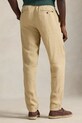 Lněné kalhoty Polo Ralph Lauren 710940611 béžová SS26