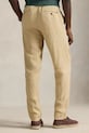 Lněné kalhoty Polo Ralph Lauren 710940611 béžová SS26