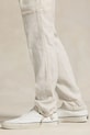 Polo Ralph Lauren spodnie lniane beżowy 710958608