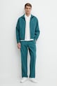 Хлопковые брюки adidas Originals Firebird Pants KC0688 бирюзовый SS25