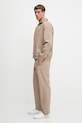 Βαμβακερό παντελόνι adidas Originals Firebird Pants πράσινο KC0689