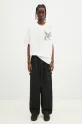 Y-3 spodnie Washed Twill Pant JD3522 czarny