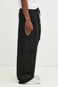 Y-3 pantaloni Vent Cargo Pant nero JI7086