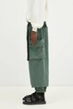 Hlače Y-3 Washed Twill Cargo Pant JM3208 zelena SS25