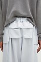 Hlače Y-3 Sport Uniform 3-Stripes Cargo Pants JM7800 siva