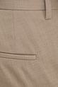 HUGO spodnie z domieszką wełny beżowy 50538334