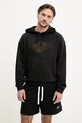 Bavlněné šortky HUGO 50534677 černá SS25