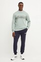 Napapijri pantaloni de trening din bumbac M-Gori NP0A4IDS1761 bleumarin SS25