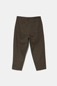 Barbour spodnie bawełniane Bayview Herringbone Trouser MTR0765 zielony SS25