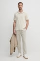 BOSS Orange spodnie 50536722 beżowy SS25