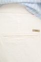 Nohavice s prímesou ľanu Guess MYRON béžová M5GB01.WH782