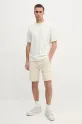 BOSS pantaloncini in cotone 50538636 beige SS25