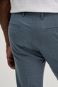 Штани з домішкою вовни Calvin Klein блакитний K10K113949