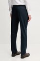 Îmbrăcăminte Calvin Klein pantaloni din amestec de in K10K114400 bleumarin