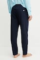 Abbigliamento Guess pantaloni in lino F5GB02.WH4J0 blu navy