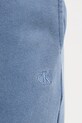 Calvin Klein Jeans pantaloni de trening din bumbac albastru J30J327252