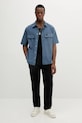 Calvin Klein Jeans nadrág J30J327286 fekete SS25