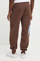 Îmbrăcăminte Puma pantaloni de trening din bumbac 630295 maro