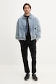 Karl Lagerfeld Jeans nadrág A2M10163 fekete SS25