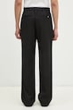 Odzież Helmut Lang spodnie wełniane Relaxed Trouser.Suit O09HM205 czarny