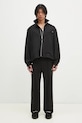 Helmut Lang spodnie wełniane Relaxed Trouser.Suit O09HM205 czarny