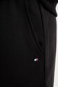 Tommy Hilfiger pantaloni de trening din bumbac negru MW0MW37236