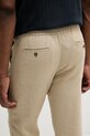Tommy Hilfiger spodnie lniane beżowy MW0MW38801