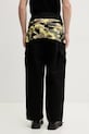 Abbigliamento BLUEMARBLE pantaloni in cotone PA80.CV07A25 nero