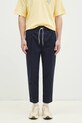 Drôle de Monsieur pantaloni Le Pantalon Cropped Cargo drept bleumarin F.BP153.CO106.NY