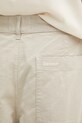 Льняні штани Barbour Barbour Natural Linen Blend Trouser бежевий MTR0763