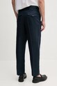 Lněné kalhoty Tommy Hilfiger SQTHL5607.SQTH500 námořnická modř SS25