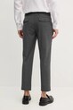 Odzież Tommy Hilfiger spodnie z domieszką wełny SQTHL5608.SQTH401 szary