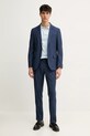 Шерстяные брюки Tommy Hilfiger SQTHL7534.SQTH402 тёмно-синий SS25