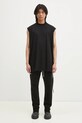 Rick Owens spodnie dresowe bawełniane Berlin Drawstring DU01E3392.RIG