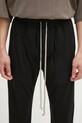 Бавовняні спортивні штани Rick Owens Berlin Drawstring чорний DU01E3392.RN