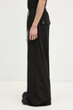 Хлопковые спортивные штаны Rick Owens Geth Belas DU01E3378.RIG чёрный SS25