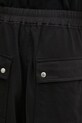 Хлопковые спортивные штаны Rick Owens Geth Belas DU01E3378.RIG чёрный