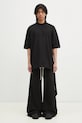 Rick Owens spodnie dresowe bawełniane Geth Belas DU01E3378.RIG