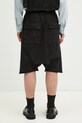 Oblečení Bavlněné šortky Rick Owens Drawstring Pods DU01E3380.RIGP černá